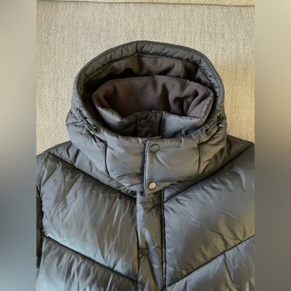 NEW ALO Gold Rush Puffer Trench Long Coat Jacket | US M Unisex - Picture 11 of 14